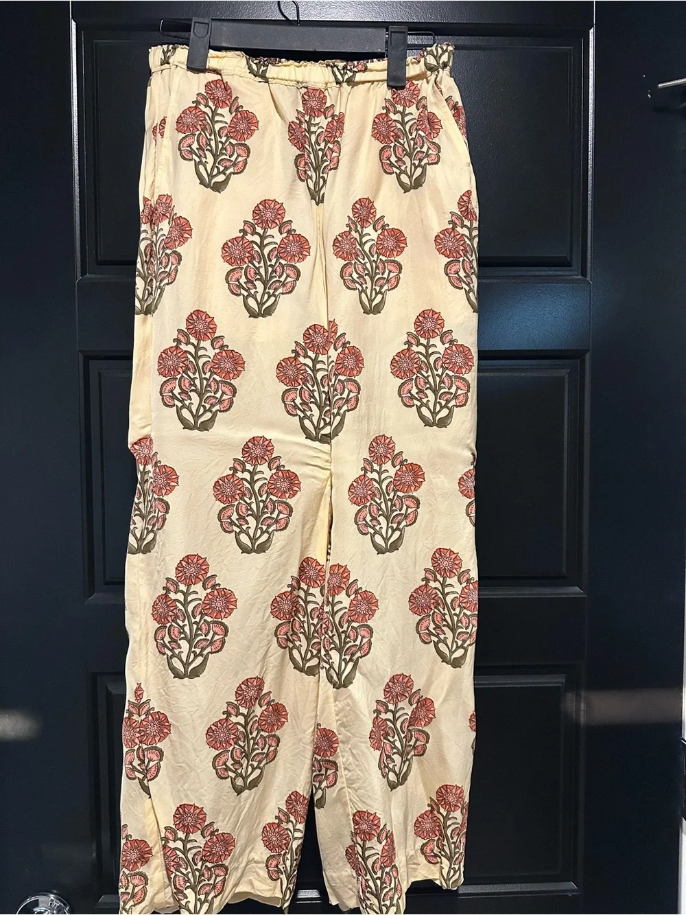 J. Crew Floral Print, Wide Leg, Pull-On Pants, size XXS